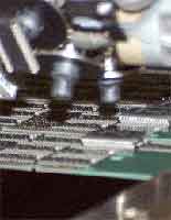 Solder pasting of Chips to the
PCB